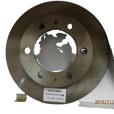 دورة قرص الفرامل الأمامية لـ Toyota Hilux Vigo Pick Up 43512-0k060 OE NO.